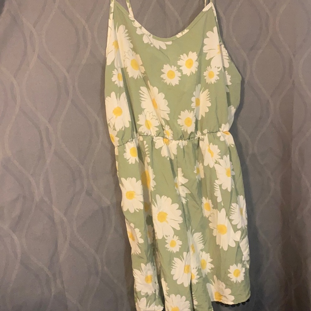 SHEIN CURVE | FLORAL ROMPER | SIZE 1XL